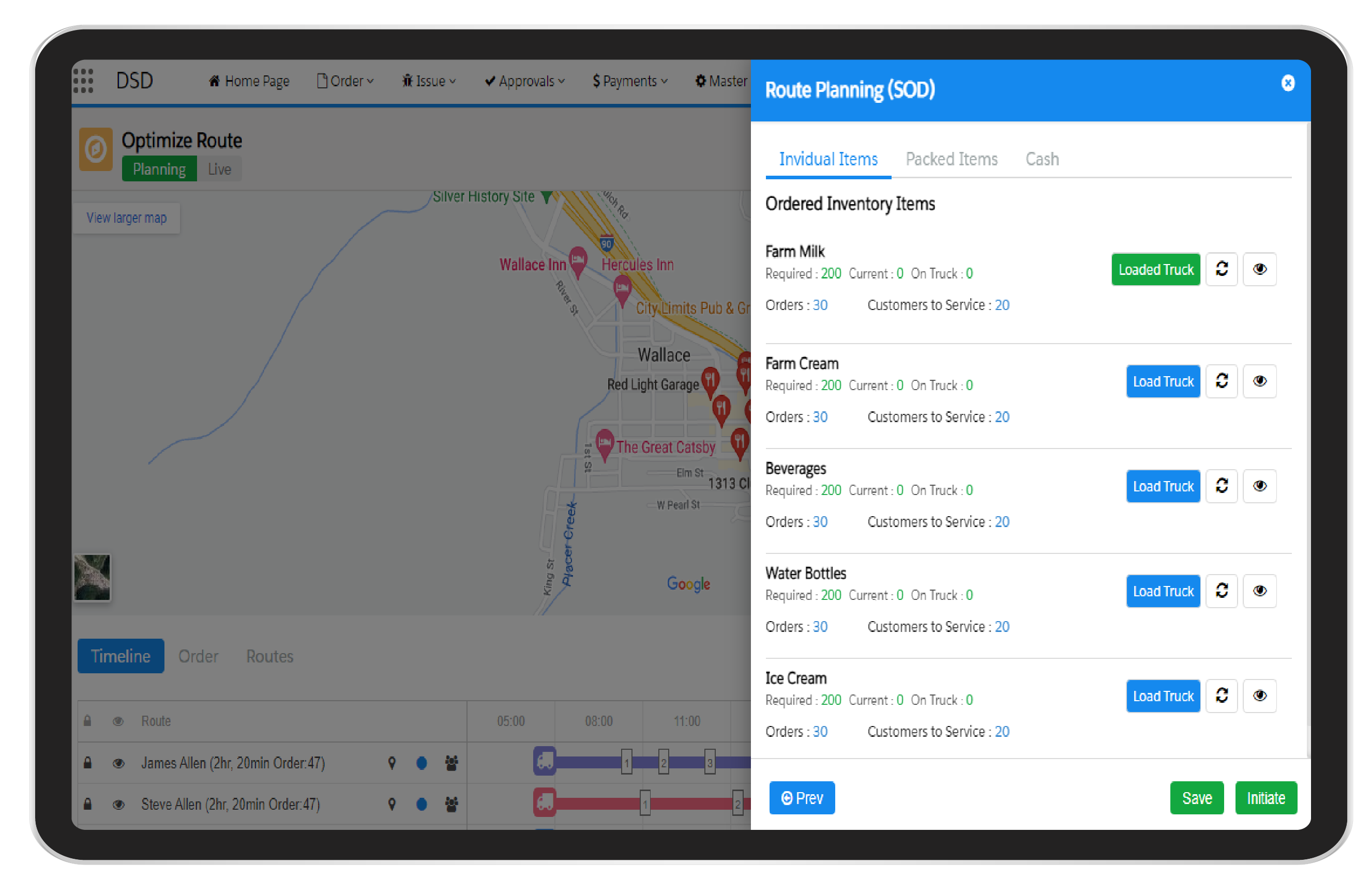 Truck Inventory Software